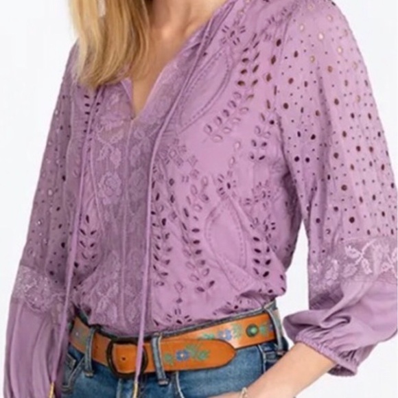 Johnny Was NWT Janine peasant top - Picture 17 of 17